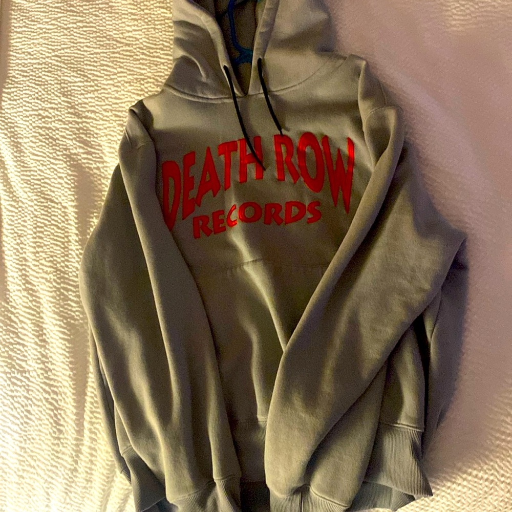 Grey XL HGC DeathRow Records hoodie.